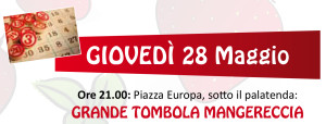 Giovedi 28 maggio